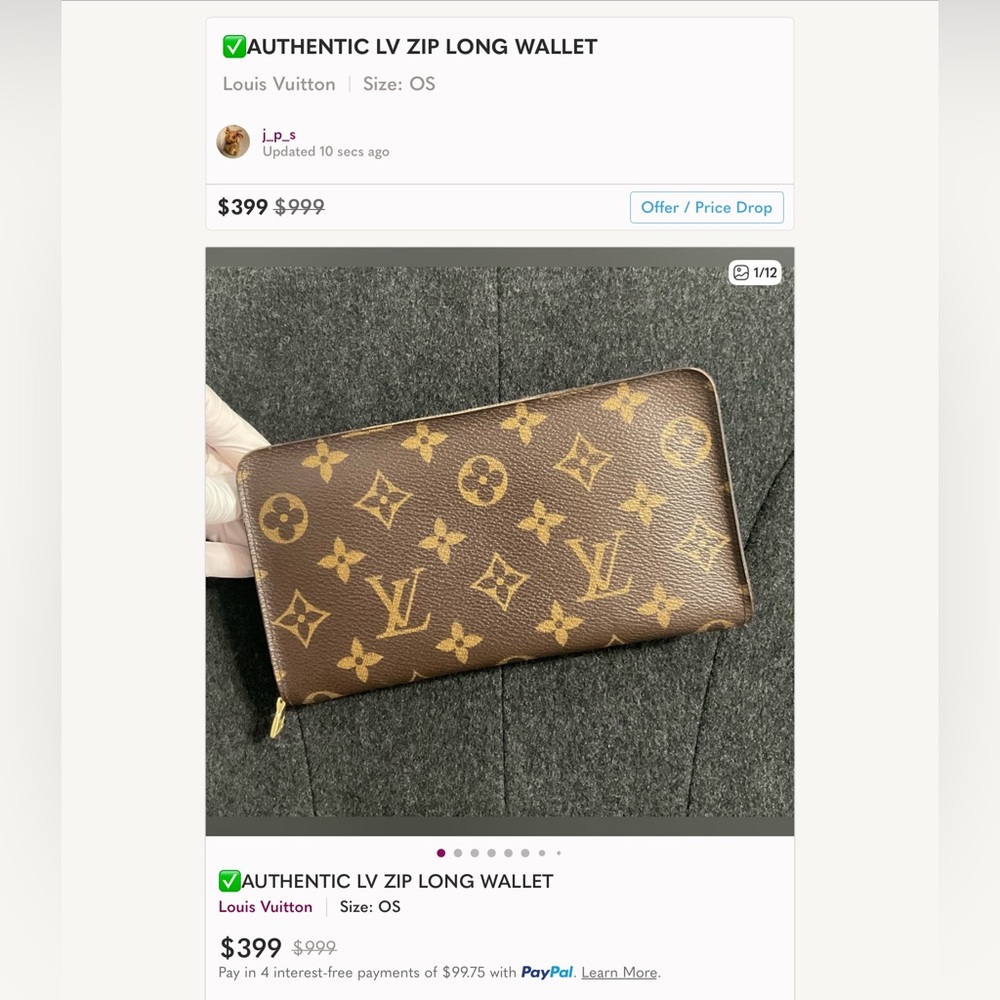 ✅LOUIS VUITTON GM BAG+WALLET BUNDLE DEAL AUTHENTIC - Picture 10 of 16